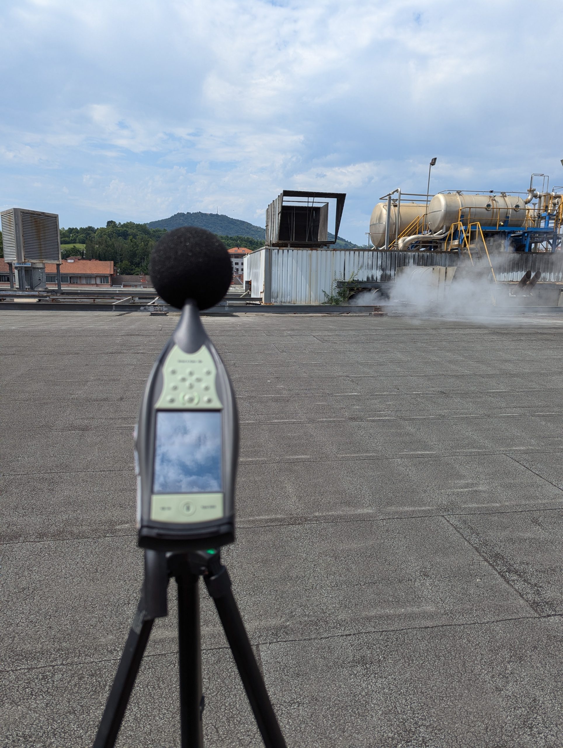 Mesure du bruit environnemental dans l'industrie