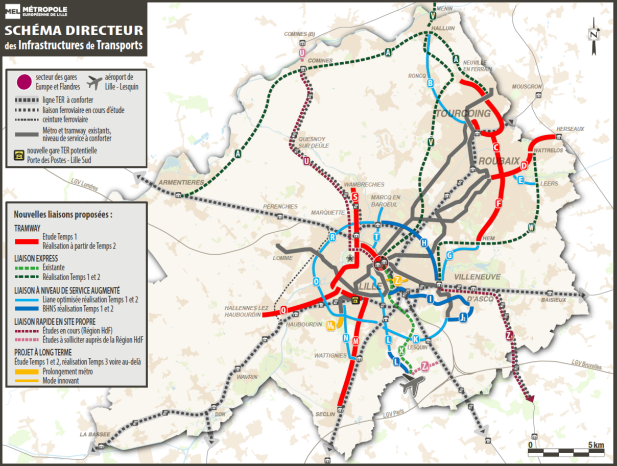 SDIT MEL : 37 mesures acoustiques sur la métropole lilloise 7 Carte SDIT MEL 37 mesures acoustiques